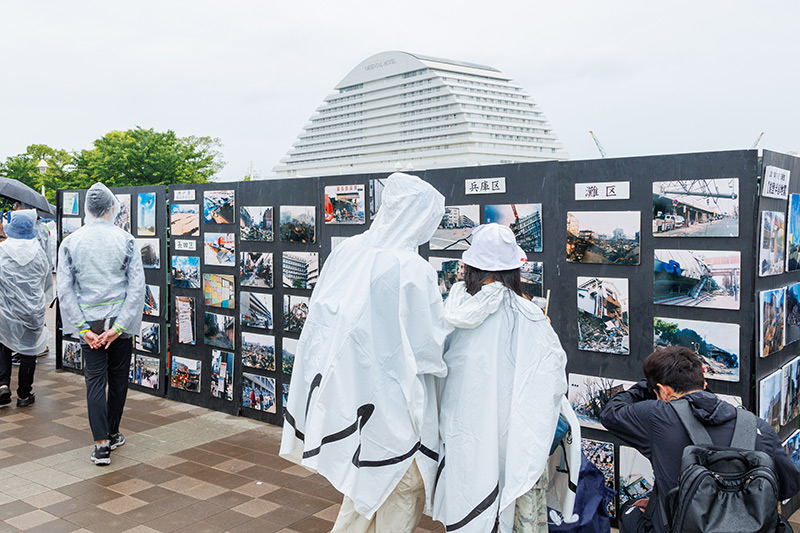 COMINGKOBE 募金活動